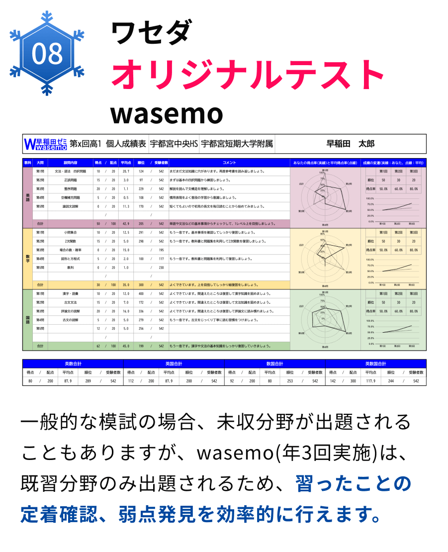08ワセダオリジナルテスト