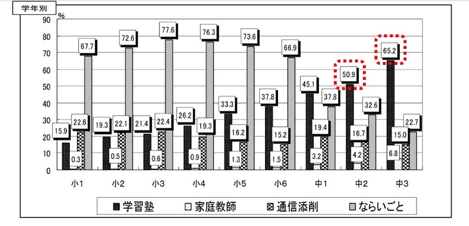 平成20年度‗子どもの学校外での学習活動に関する実態調査報告