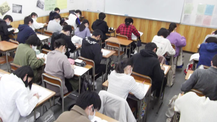 授業の内容を確認テストで定着させます！