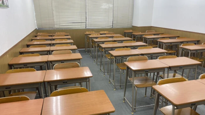 広い教室でゆとりを持って授業を受ける事ができます！