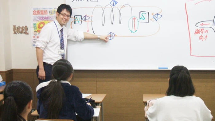 教師は全員正社員！生徒のために全力で授業をします！