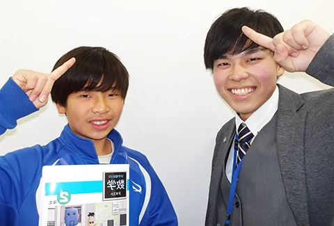 定期テスト100点獲得した生徒01