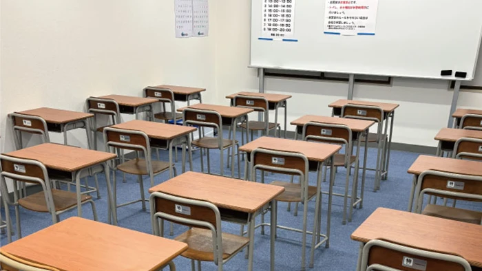 集中して勉強ができる自習室！日曜日も含め毎日開放！