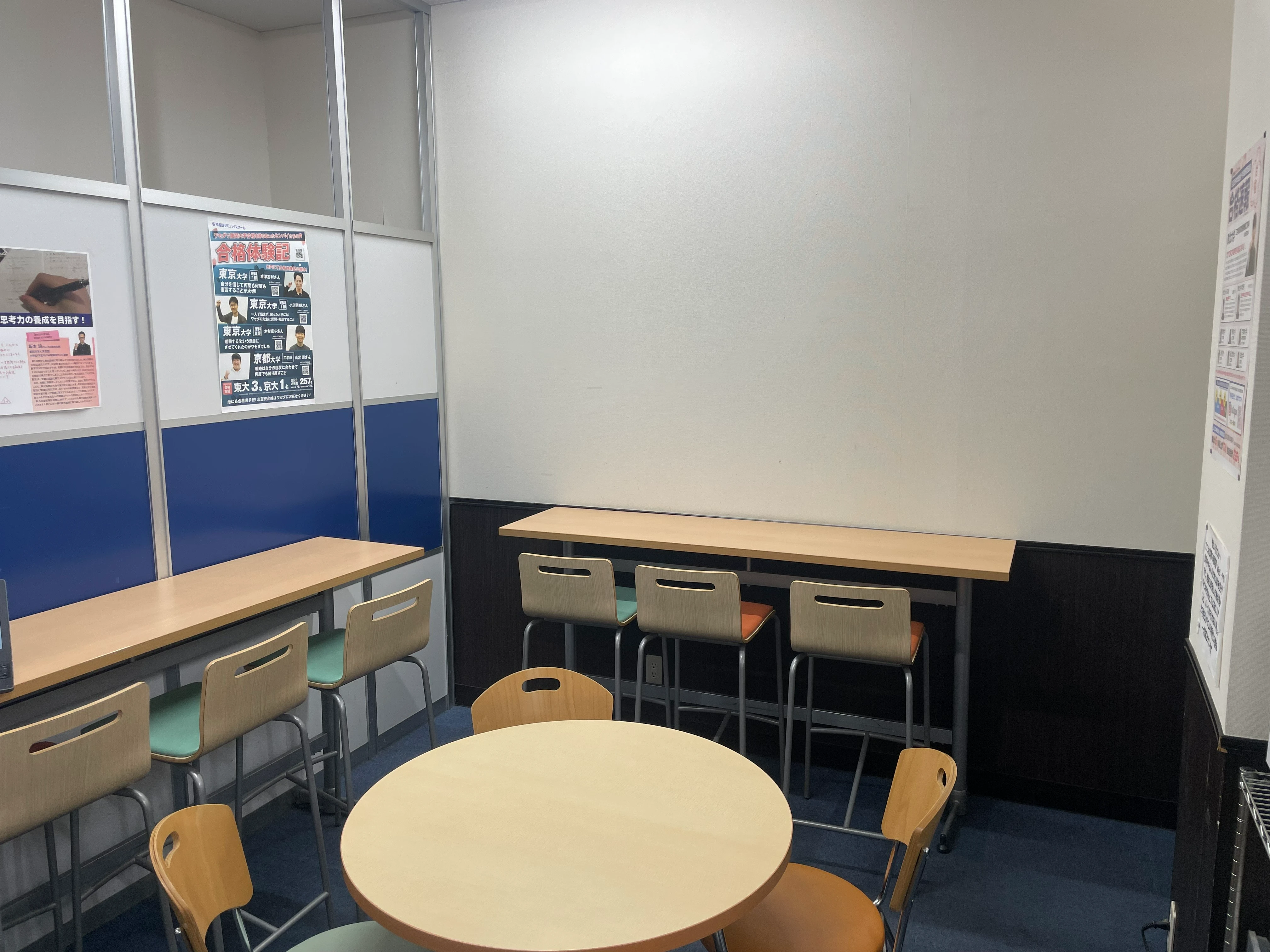 食事スペースも完備！