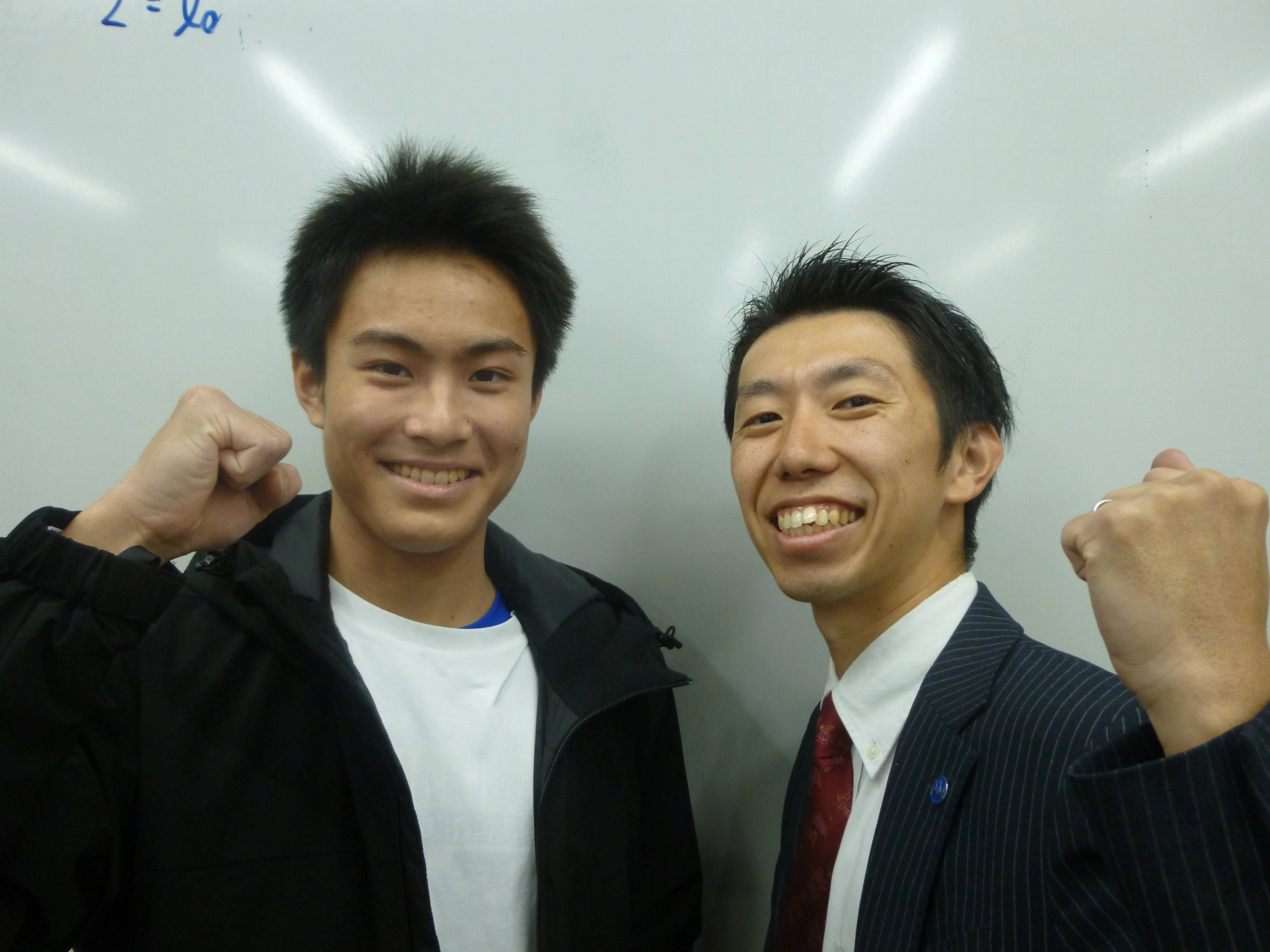 定期テスト100点獲得した生徒01