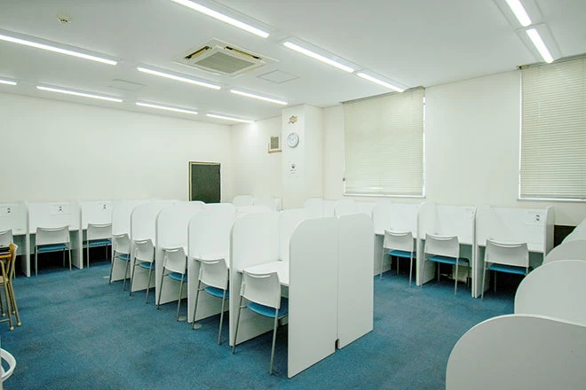 個別ブースの自習室！