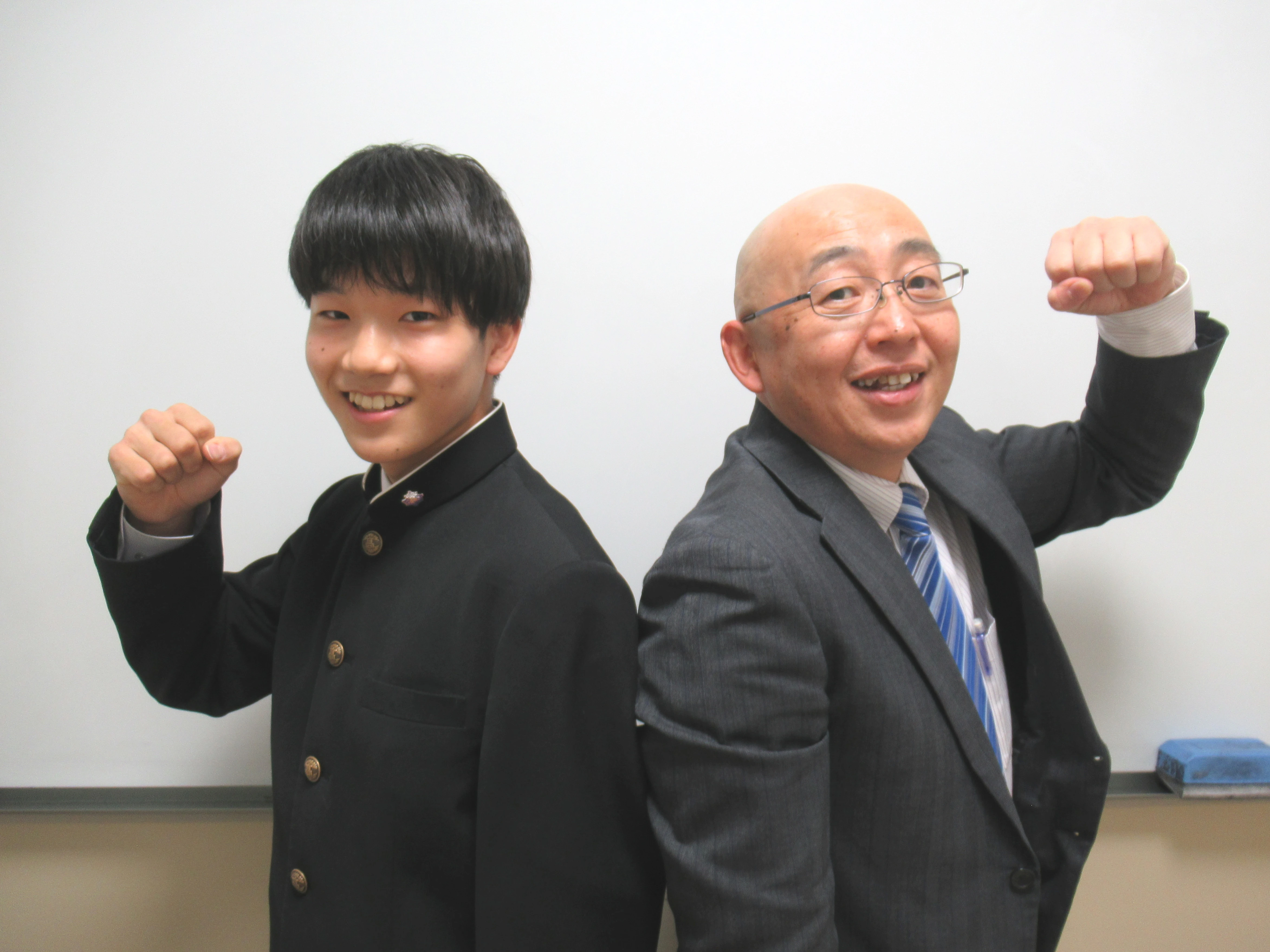 定期テスト100点獲得した生徒01