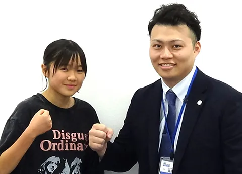 定期テスト100点獲得した生徒01