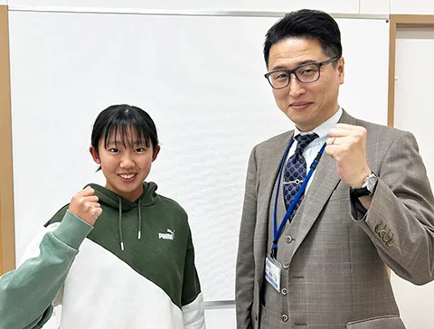 定期テスト100点獲得した生徒01