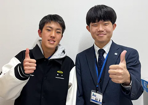 定期テスト100点獲得した生徒01