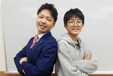 定期テスト100点獲得した生徒01