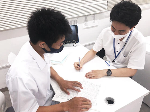 丁寧な質問対応！