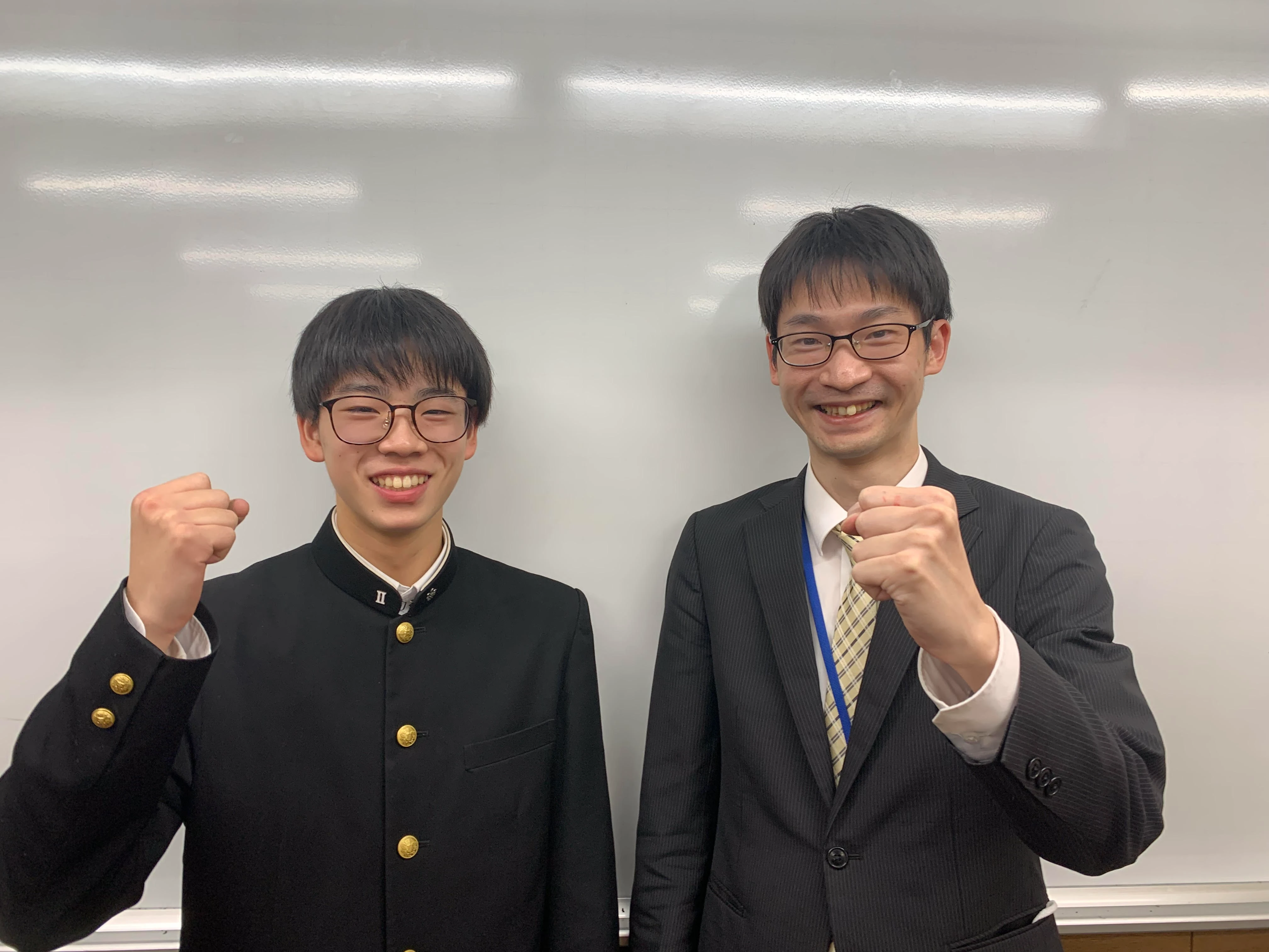 定期テスト100点獲得した生徒01