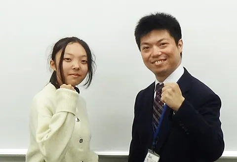 定期テスト100点獲得した生徒01