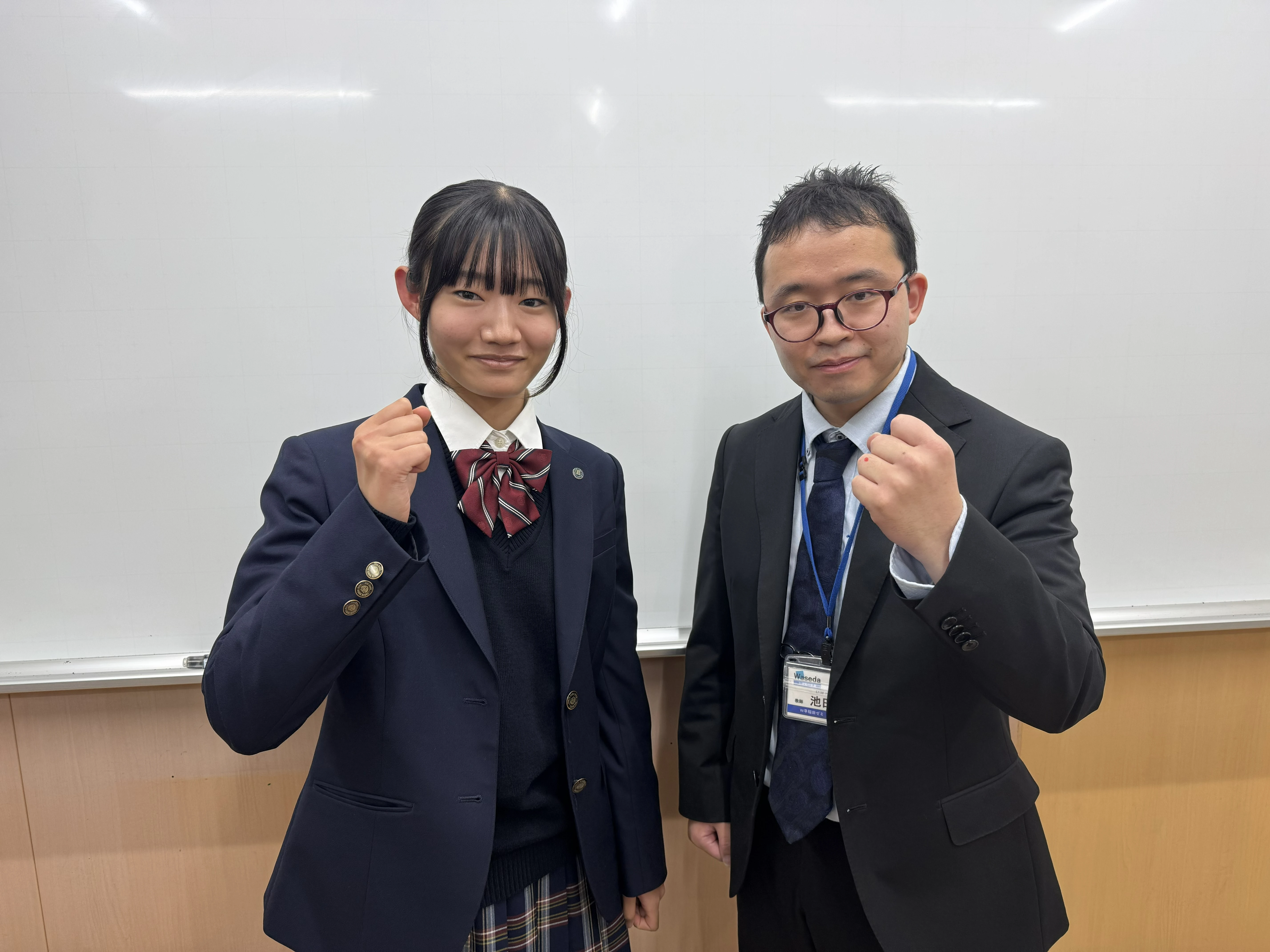 定期テスト100点獲得した生徒01