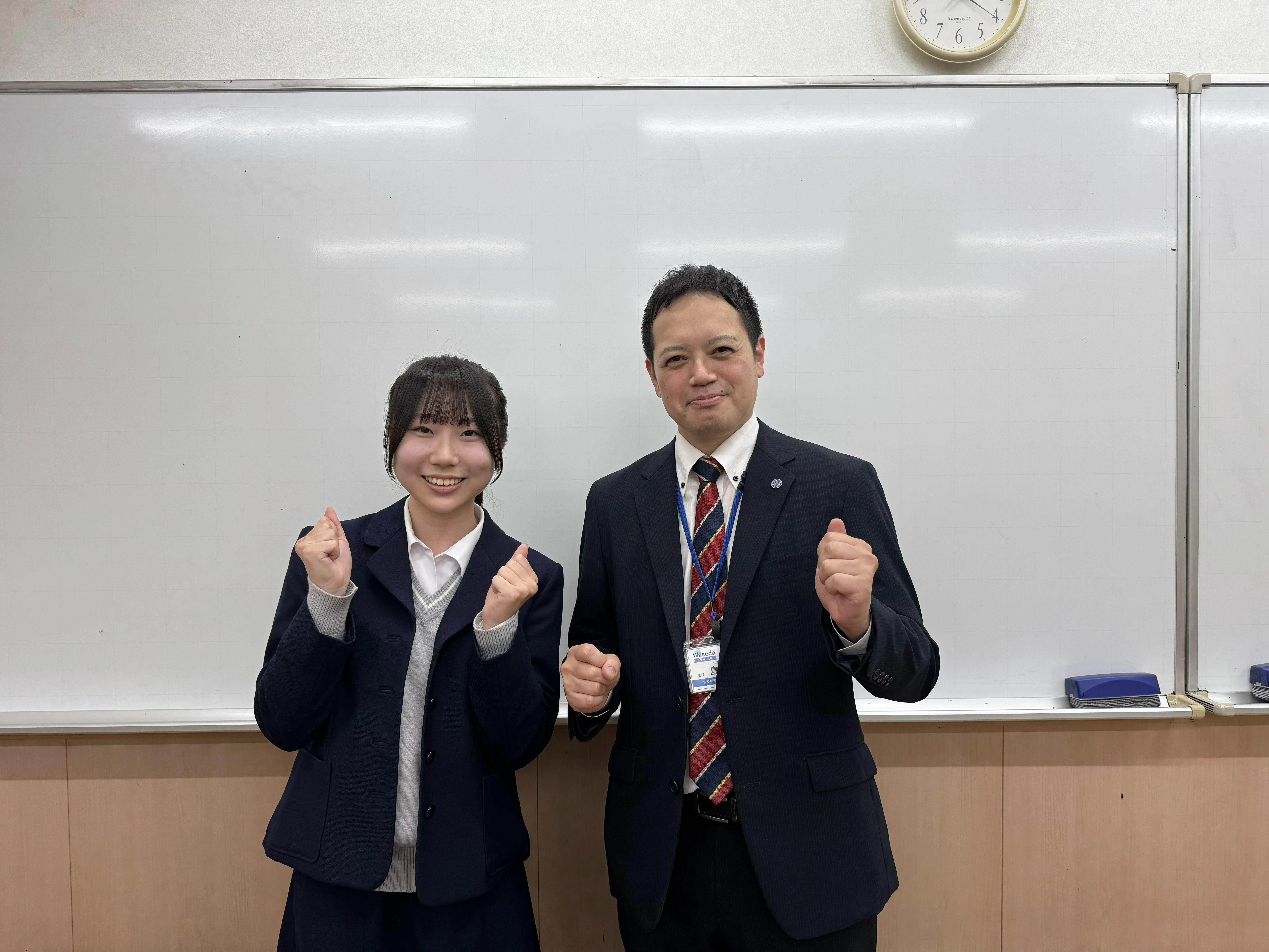 定期テスト100点獲得した生徒01