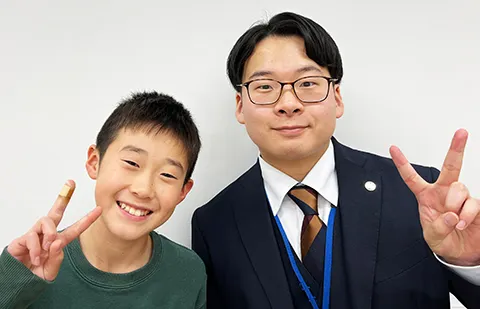 定期テスト100点獲得した生徒01