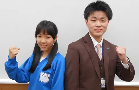 定期テスト100点獲得した生徒01