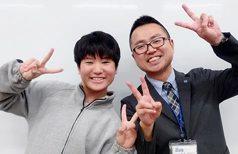 定期テスト100点獲得した生徒01