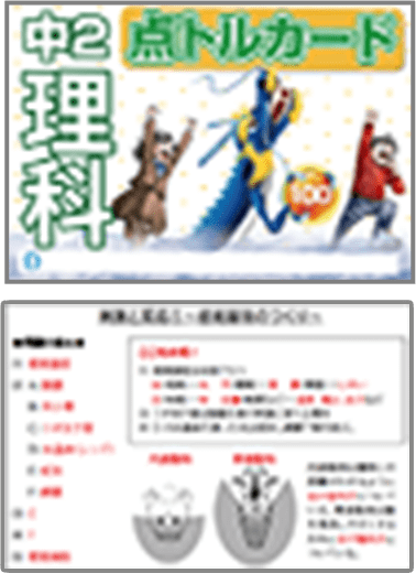 点トルカード（理社）