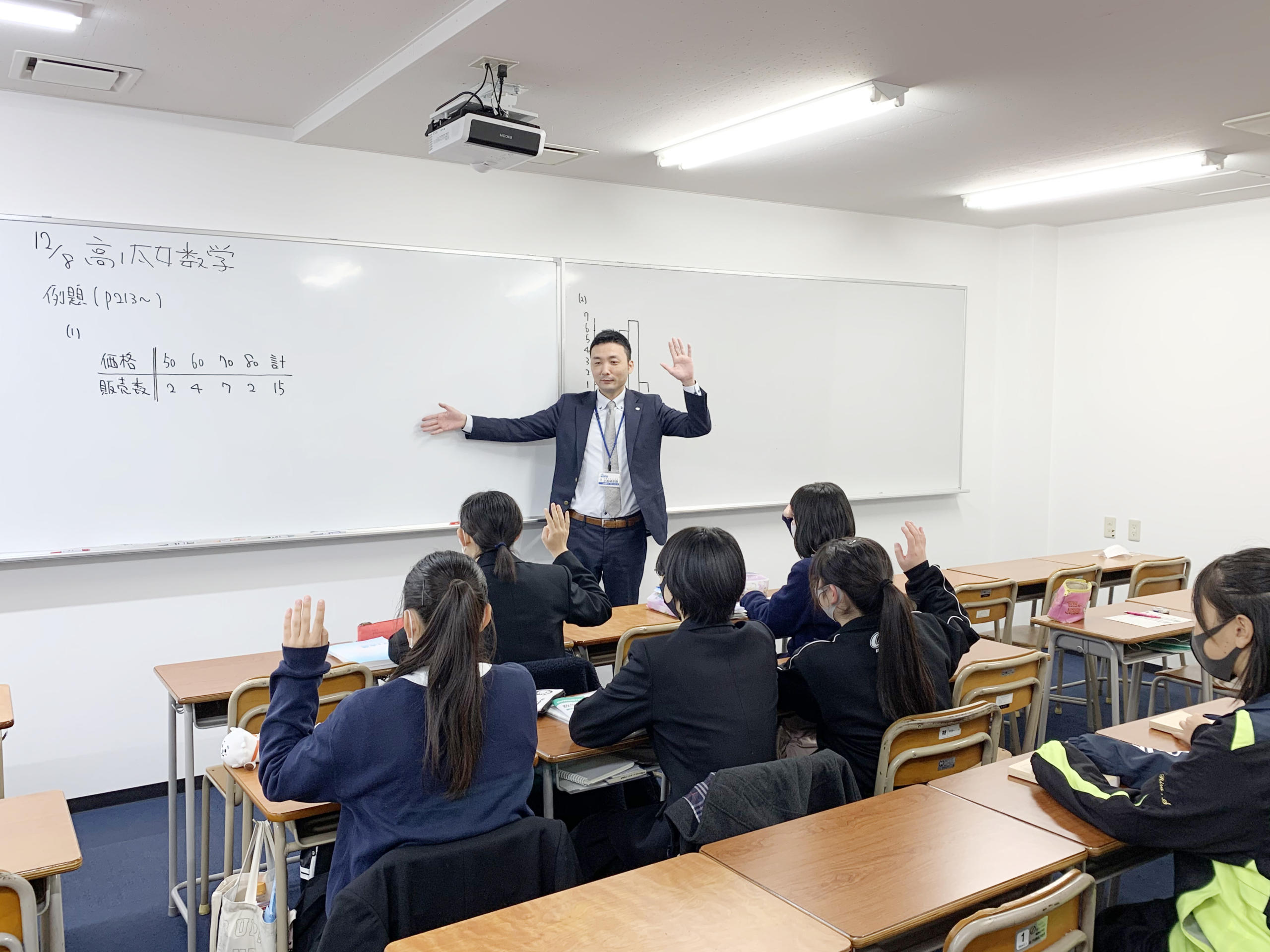 太田ハイスクールの東大卒のプロ教師による授業風景