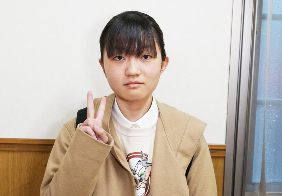 埼玉県立熊谷女子高校合格者。勉強したくない時も、ワセダに行くと「やらなきゃ！」という気持ちになれました。